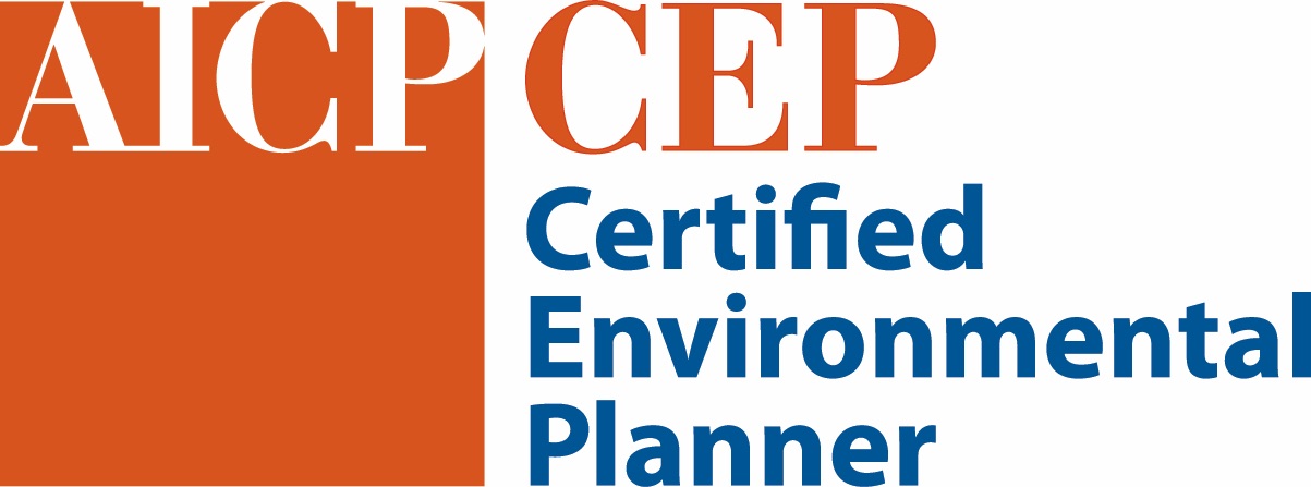 AICP CEP certified environmental planner