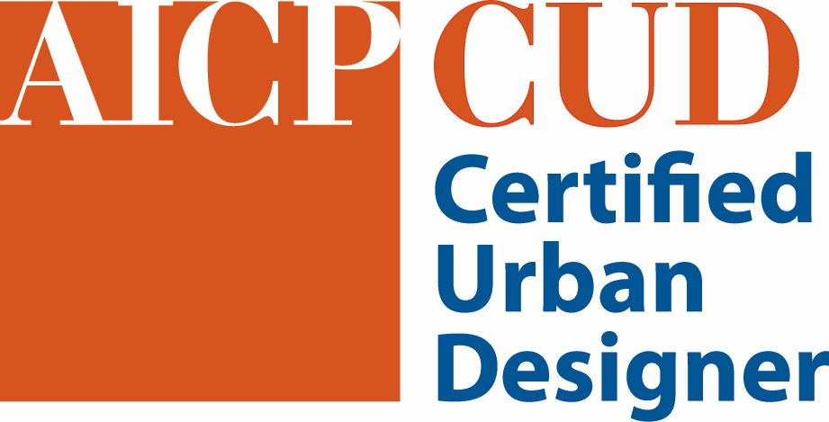 AICP CUD certified urban designer